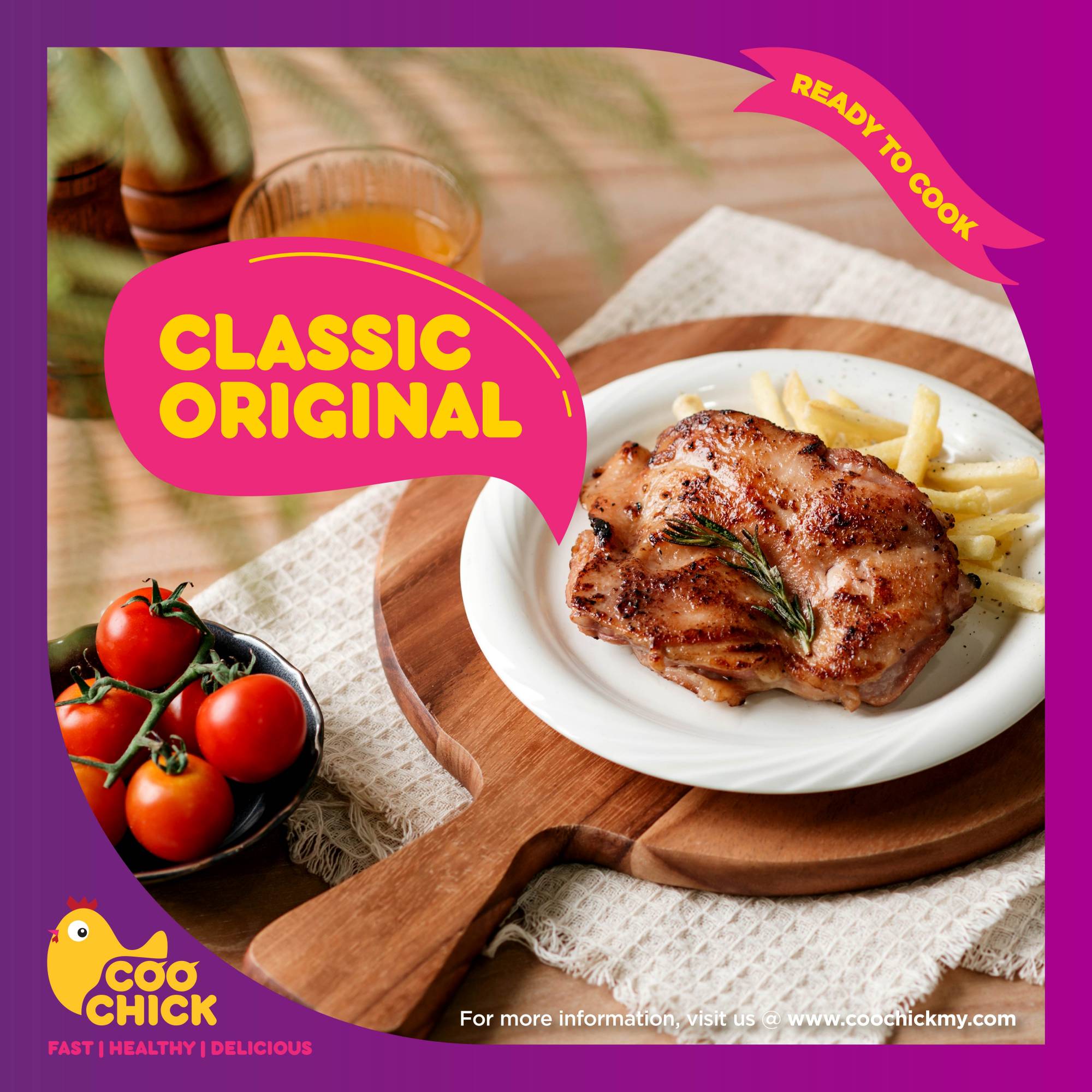 Classic Original Boneless Chicken Whole Leg